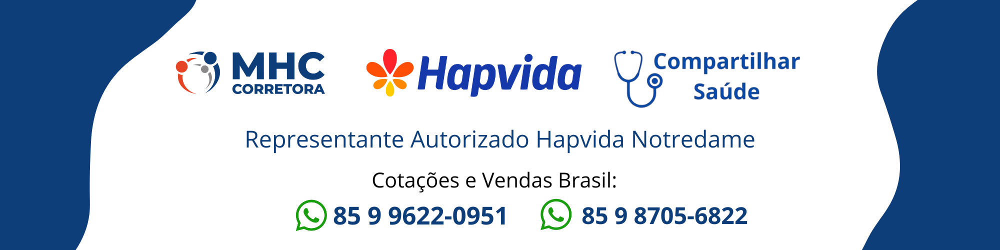 Representante de vendas autorizado Hapvida Notredame Intermedica
